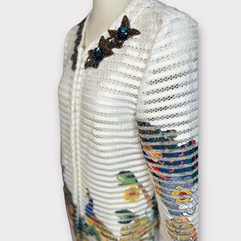Dynasty Shengdiouman (L) Jacket Mom Nature Embellished Beading - Picture 8 of 16